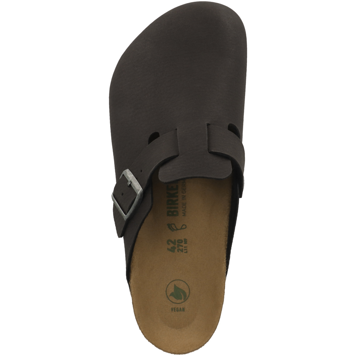 Birkenstock Boston Mikrofaser normal Clogs schwarz