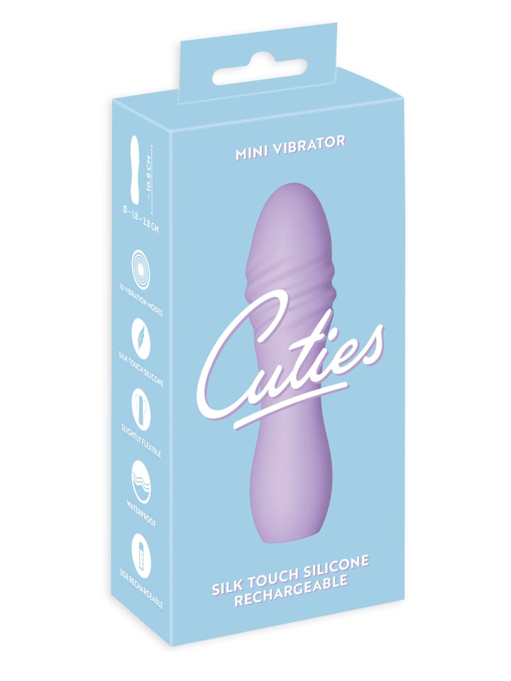 Cuties Vibrator Mini Vibrator in lila günstig kaufen 10,8 cm