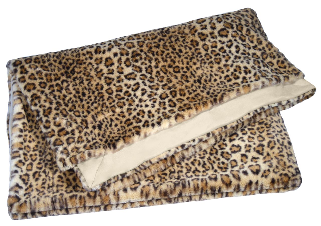 Kinzler Fellimitat Wohndecke Leo