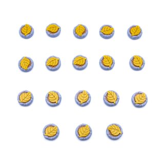 Golden Occupied Tokens for Everdell Newleaf Expansion (18)