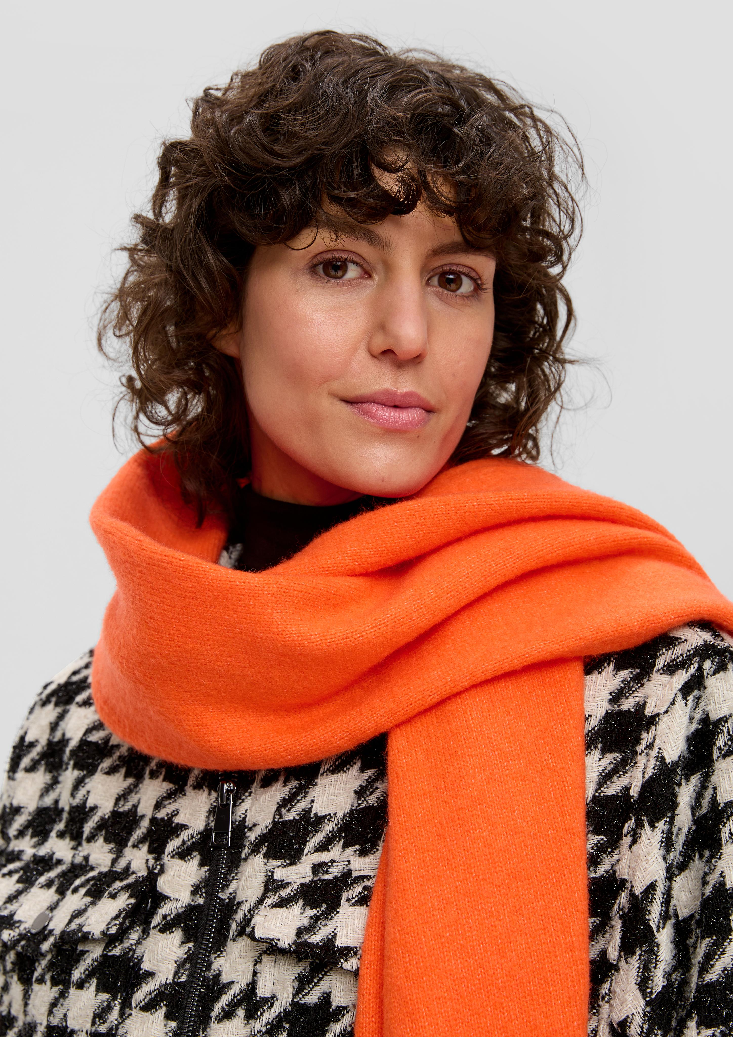 Strickschal aus Baumwollmix  2137859-2504