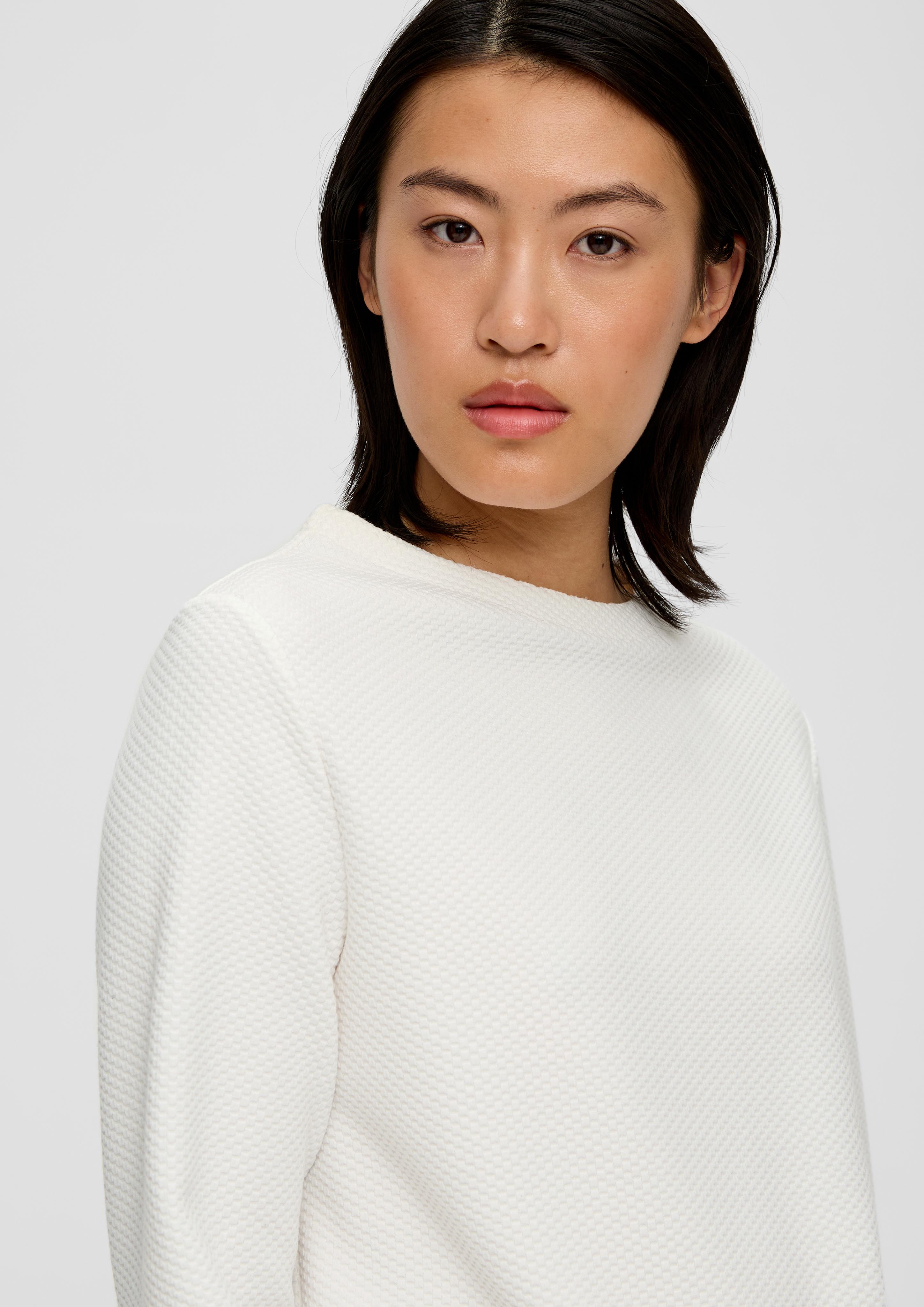 Jacquard-Pullover aus Viskosemix  2135967-0210