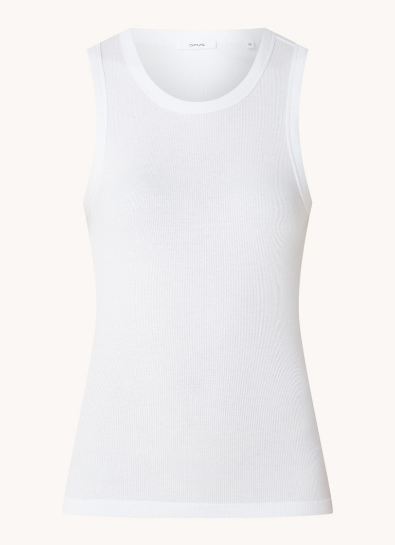 OPUS Ilesso ribbed tank top