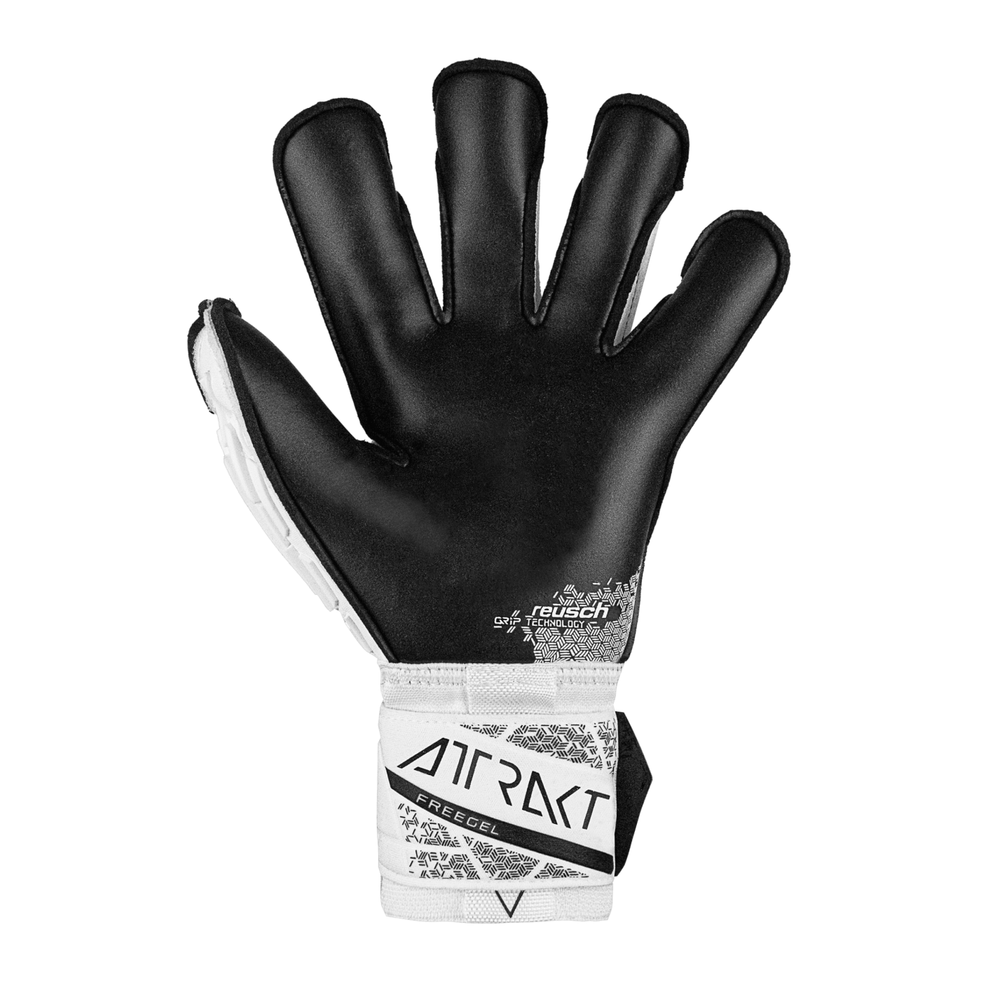 Reusch Attrakt Freegel Gold X Evolution TW-Handschuhe Weiss Schwarz F1101