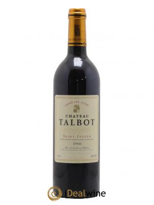 Château Talbot 4ème Grand Cru Classé  1996 - Lot de 1 Bouteille
