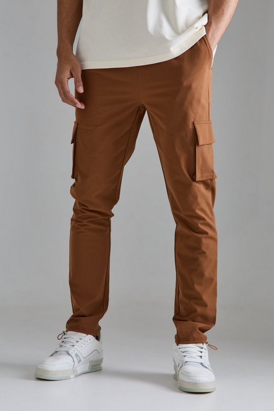 Elastische leichte Stretch Skinny Cargo-Hose