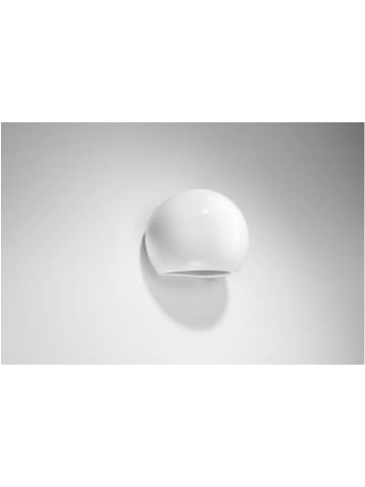 Nice Lamps Wandleuchte MERCURY in weiss H 14,5cm günstig kaufen onesize