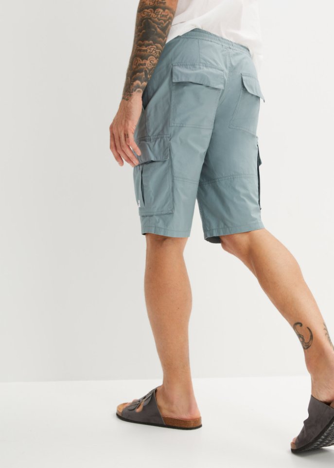 Schlupf-Cargo-Bermuda m. Komfortschnitt, Regular Fit