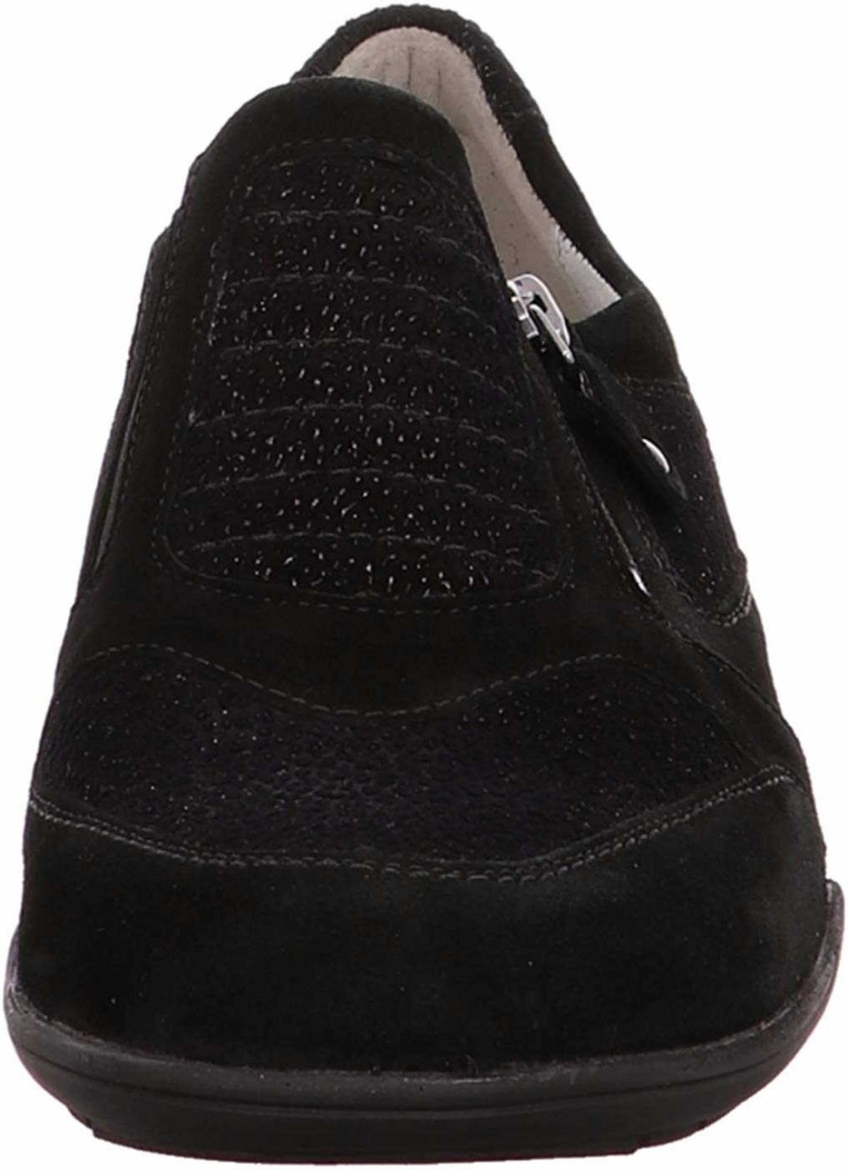 WALDLÄUFER Sportliche Slipper schwarz