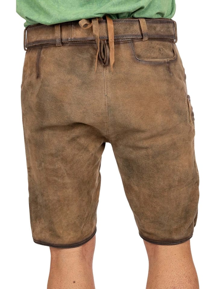 MADDOX Lederhose RONN in braun günstig kaufen