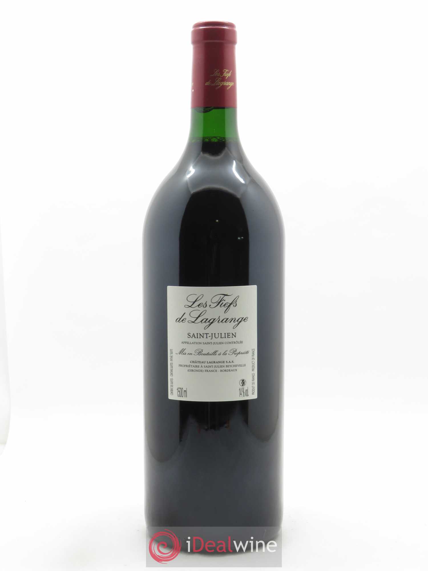 Les Fiefs de Lagrange Second Vin  2019 - Lot de 1 Magnum