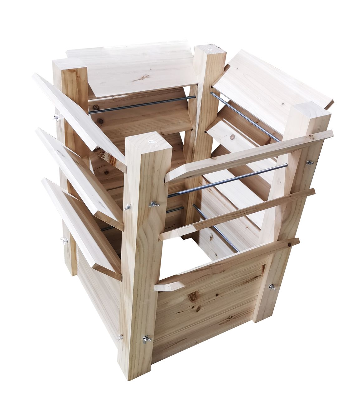 Powertec Garden Hochbeet aus Naturholz - L