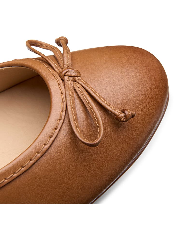 Clarks Leder-Ballerinas 
