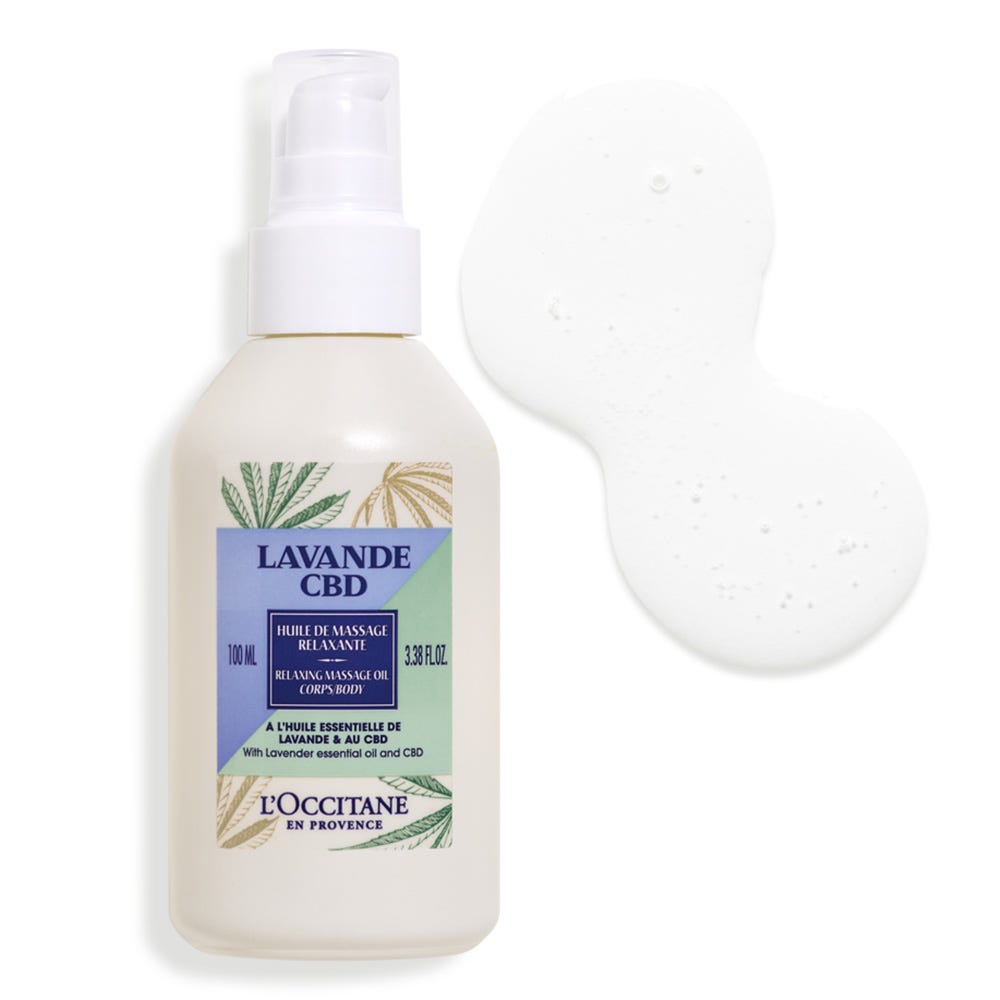 L'OCCITANE Lavendel CBD Massageöl 100 ml