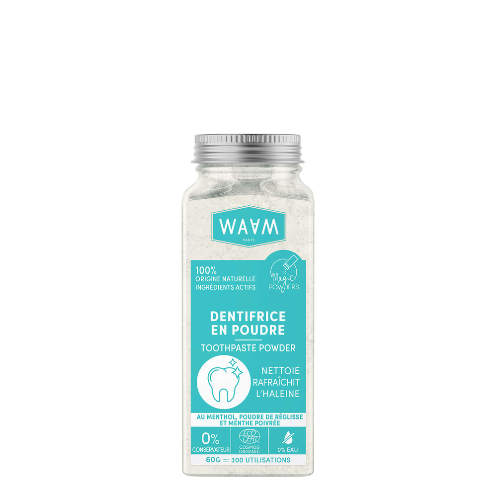waam DENTIFRICE Dentifrice en poudre