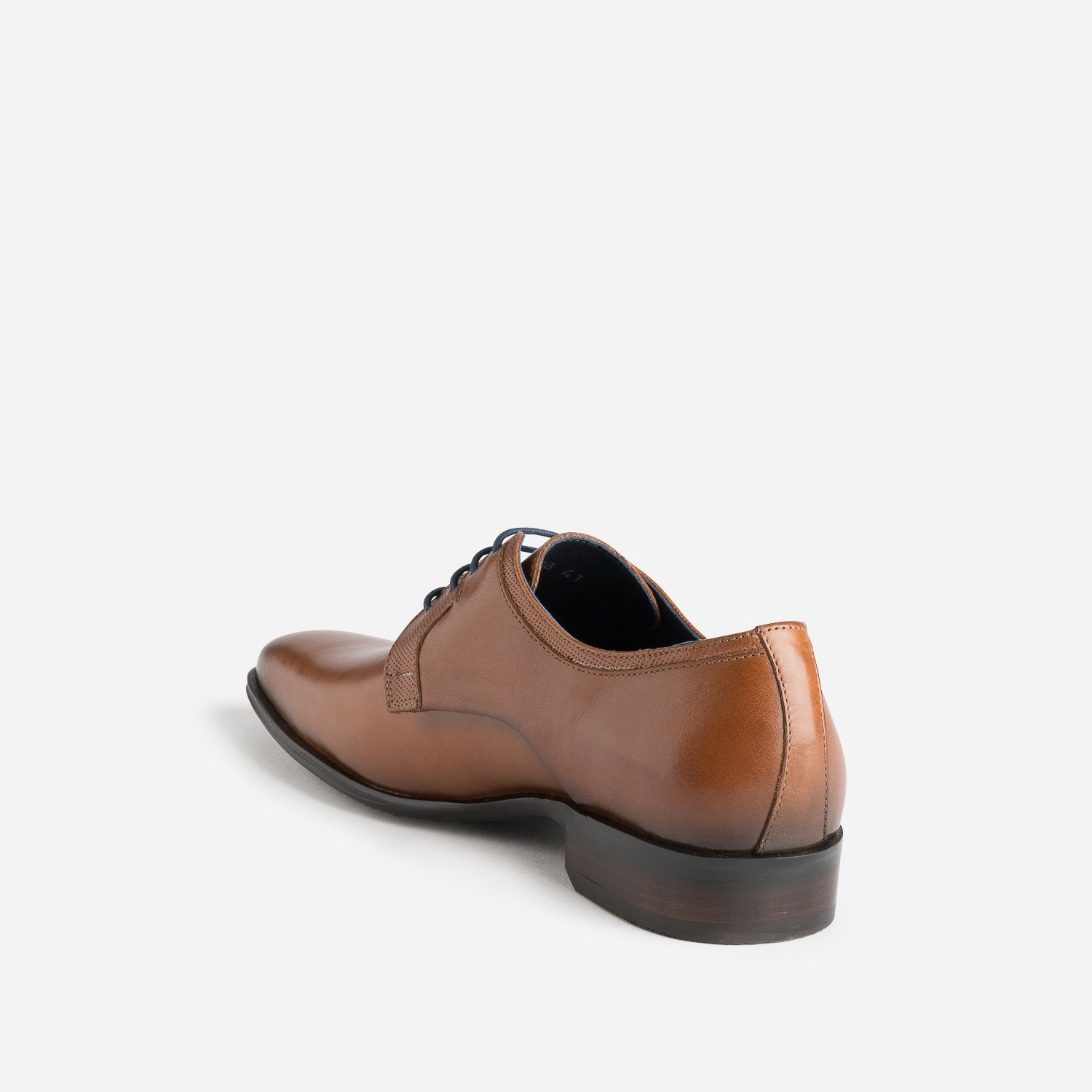 Derby FLUCHOS cognac en cuir