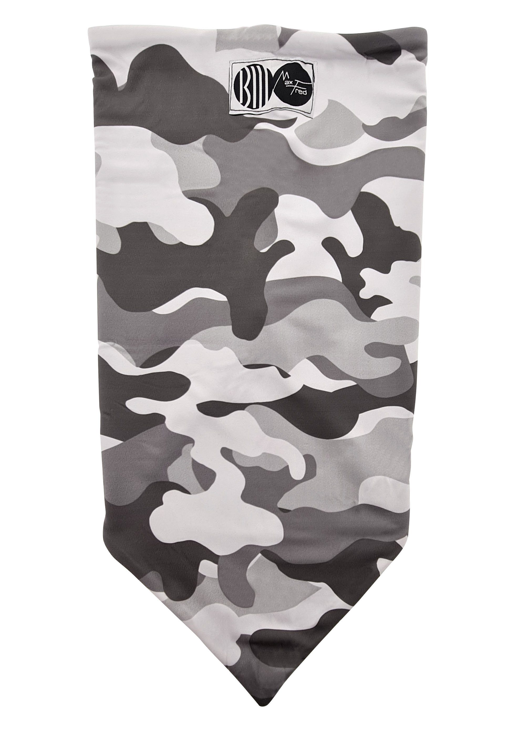 Maxfred Multifunktionstuch Bamboo camouflage Multifunktionstuch, Elastisch, Nachhaltig, geringe Geruchsaufnahme, Ultraweich