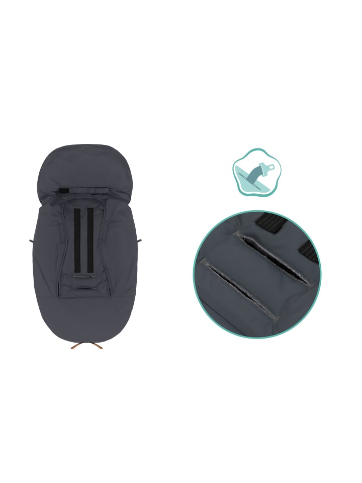 fillikid Winterfußsack Nuptse Exklusiv in Grau günstig kaufen onesize