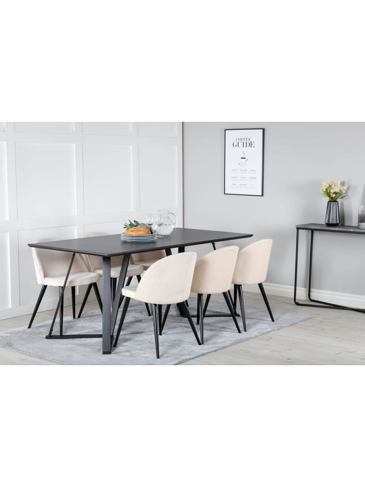 ebuy24 Essgruppe Marina 23 (7-teilig) Beige 90 x 180 cm günstig kaufen onesize
