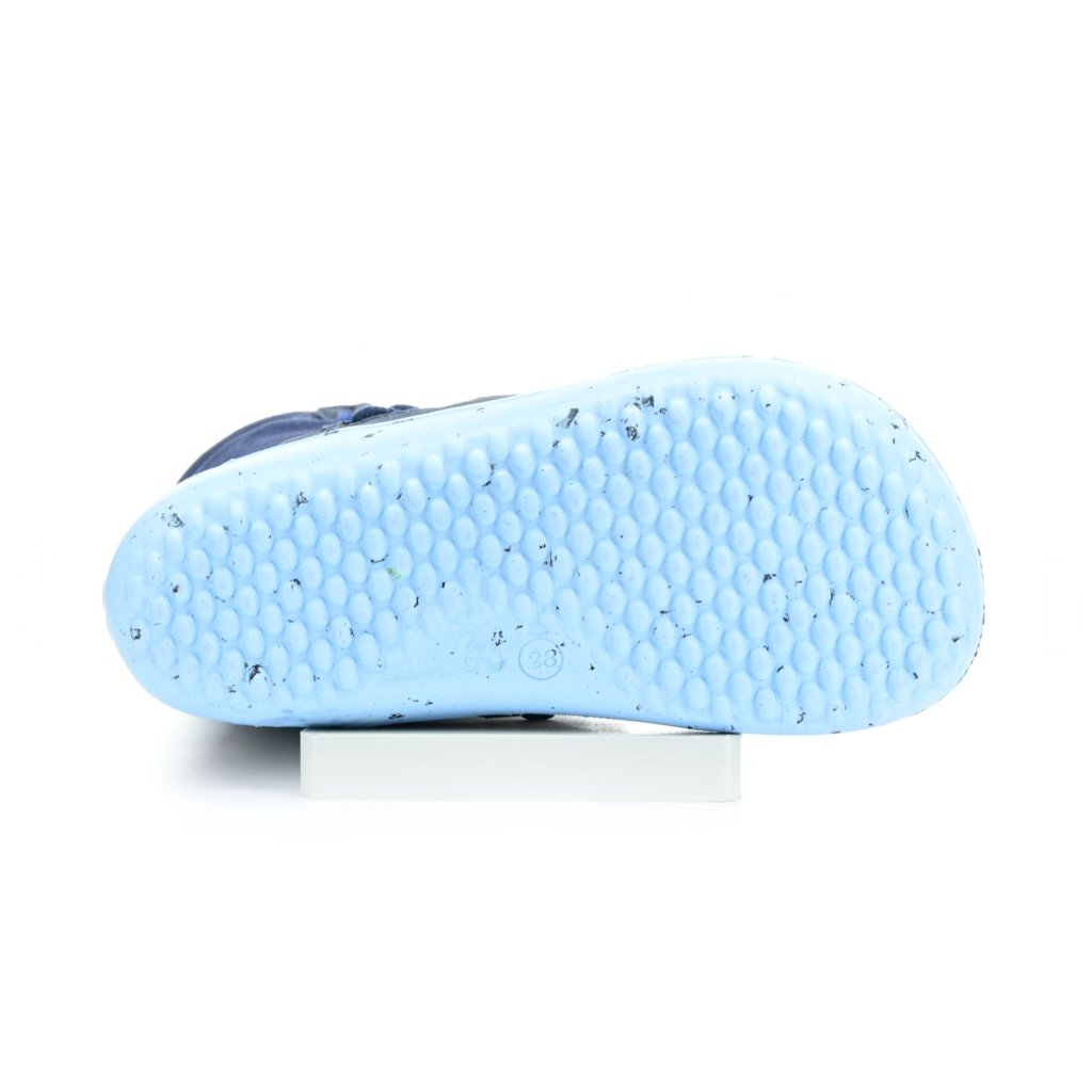 Be Lenka Snowfox Kids 2.0 Dunkelblau und Hellblau Winterbarfußschuhe