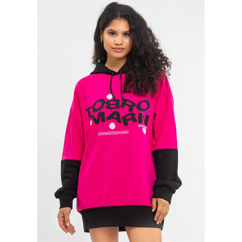 Tom Barron WOMEN OVERSIZE FIT TUNIC SWEATSHIRT Sweatshirt Damen