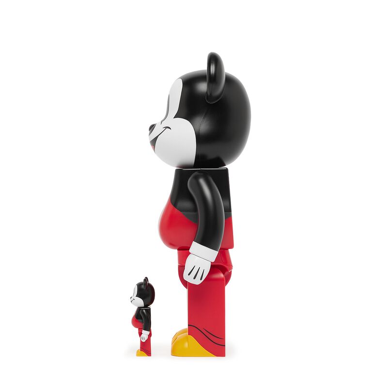 Medicom Bearbrick Mickey Boat Builders 100% & 400% multicolor