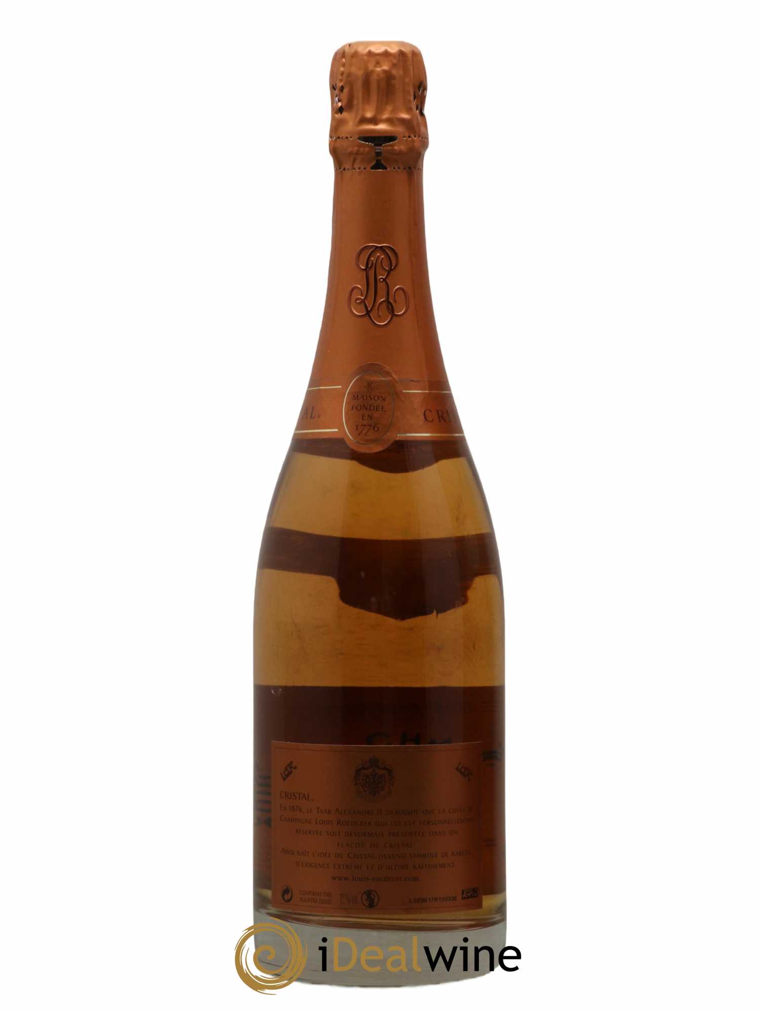 Cristal Louis Roederer Brut  2005 - Lot de 1 Bouteille