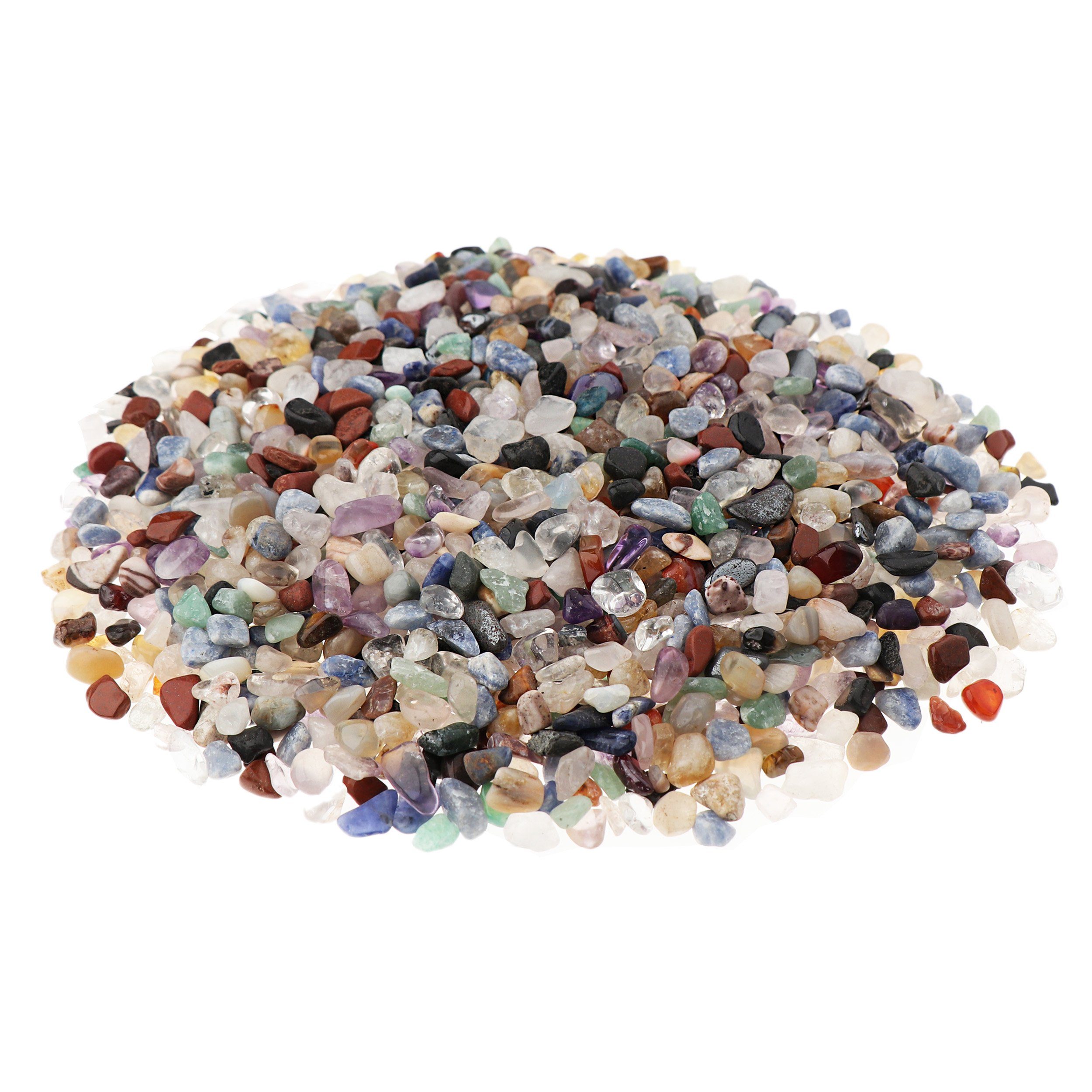 NKlaus Mineralstein 500g Trommelsteine Natur 5 - 10mm Heilsteine Edelsteine Schmucksteine