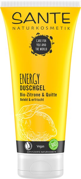 Sante ENERGY Duschgel Bio-Zitrone & Quitte Duschgel