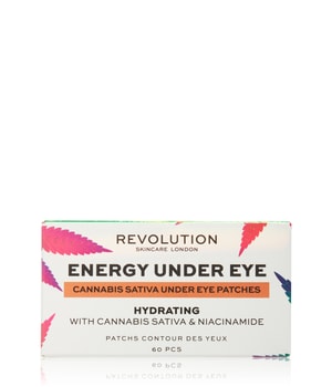 REVOLUTION SKINCARE Good Vibes Energy Cannabis Sativa Eye Patch Augenpads-30 Stk