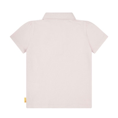 Poloshirt kurzarm, lila für Mädchen