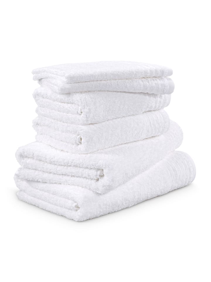 Möve Handtuchset New Classic 6-TLG in snow günstig kaufen onesize