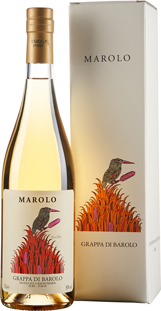 Marolo Grappa di Barolo Barrique 0,7 Liter im Geschenkkarton