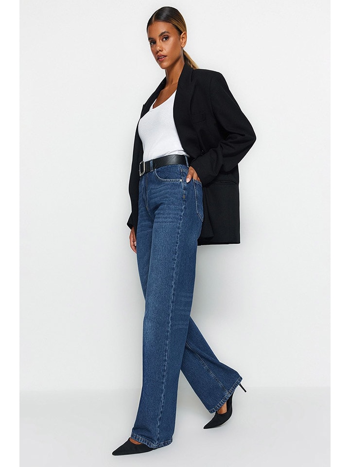 trendyol Jeans - Comfort fit - in Dunkelblau günstig kaufen