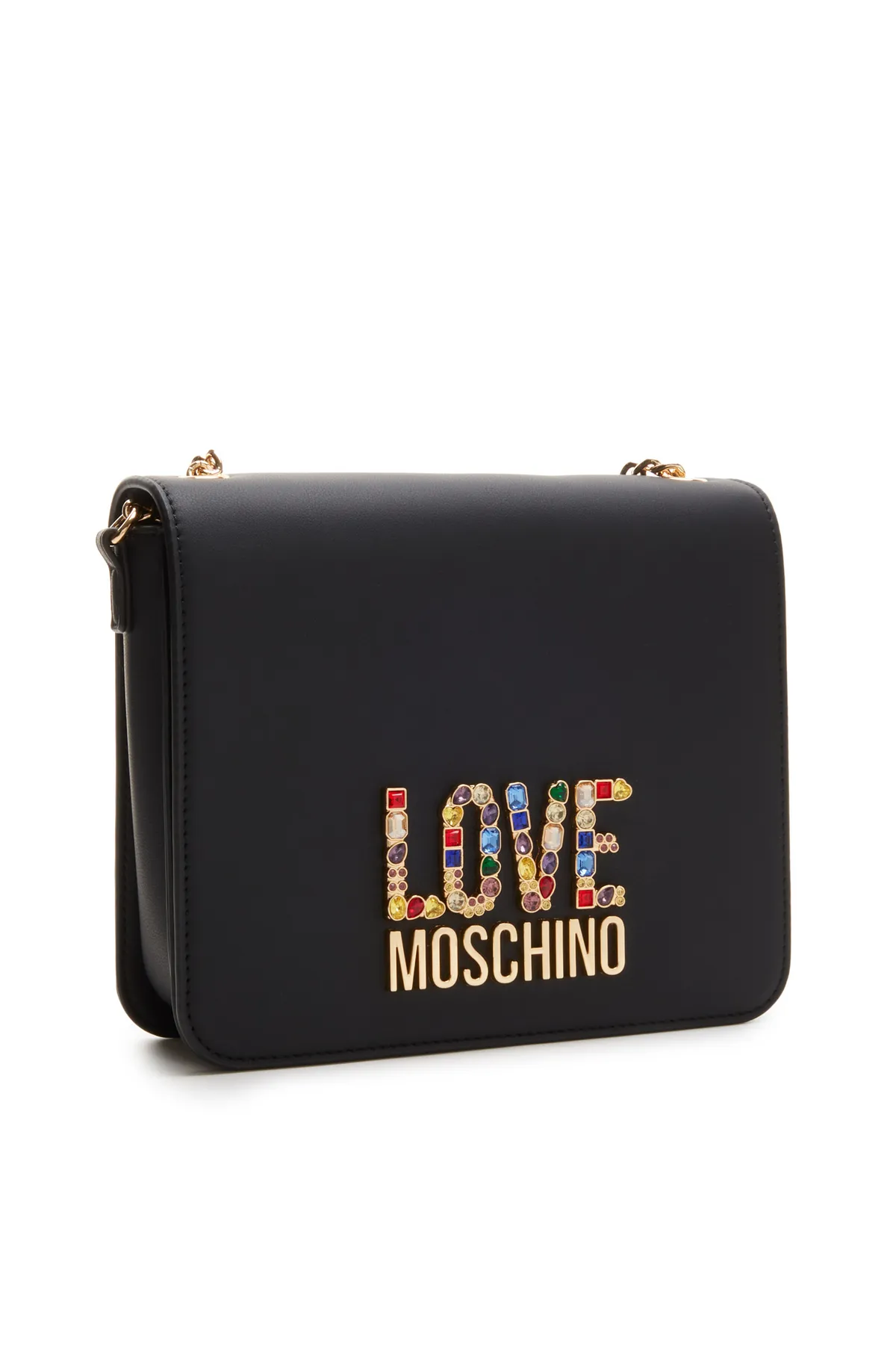 1'ASLAN  Love Moschino Damen Schultertasche Schwarz Jc4334pp0ikj0000