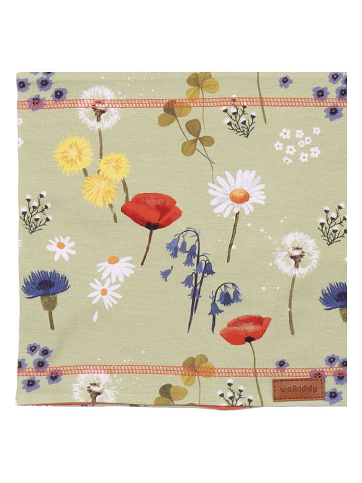 Walkiddy Loop-Schal in Grün/ Bunt - (L)25 x (B)24 cm günstig kaufen onesize