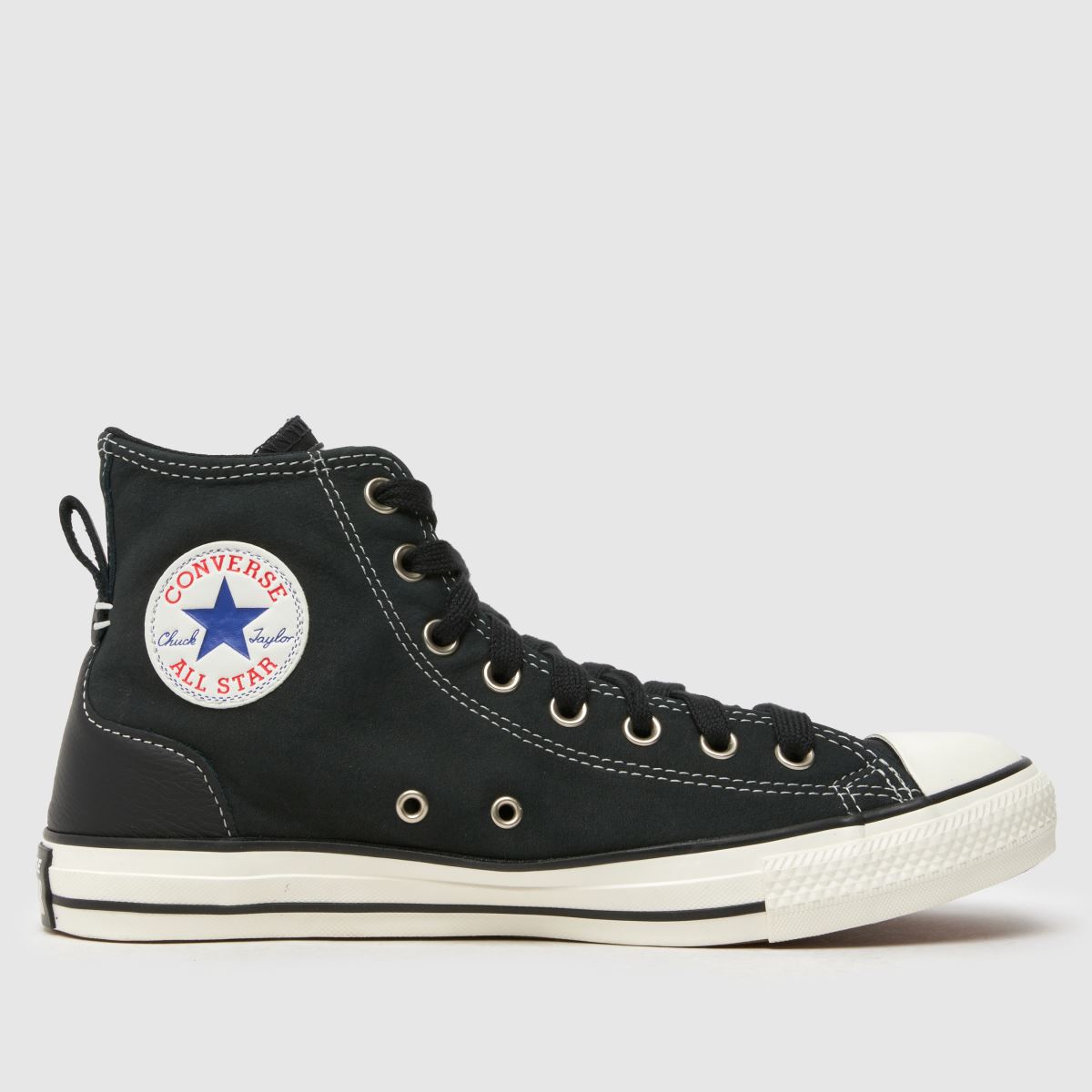 Converse All Star Hi széles cipők fekete színben
