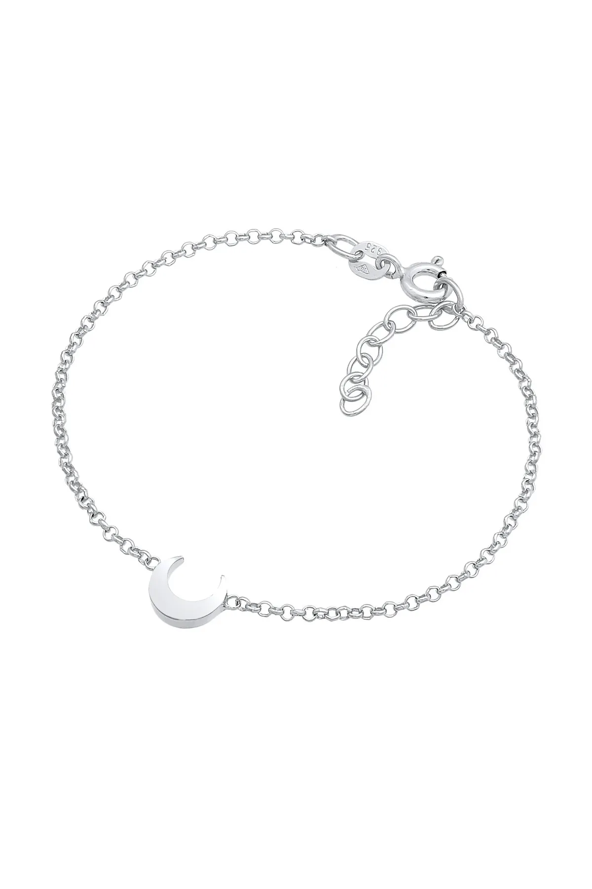 ELLI  Armband Kids Halbmond Mond Astro 925 Silber