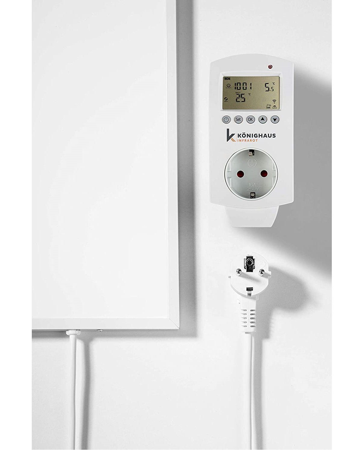 Könighaus Infrarotheizung P-Serie, hohe Effizienz, Made in Germany, sehr angenehme Strahlungswärme