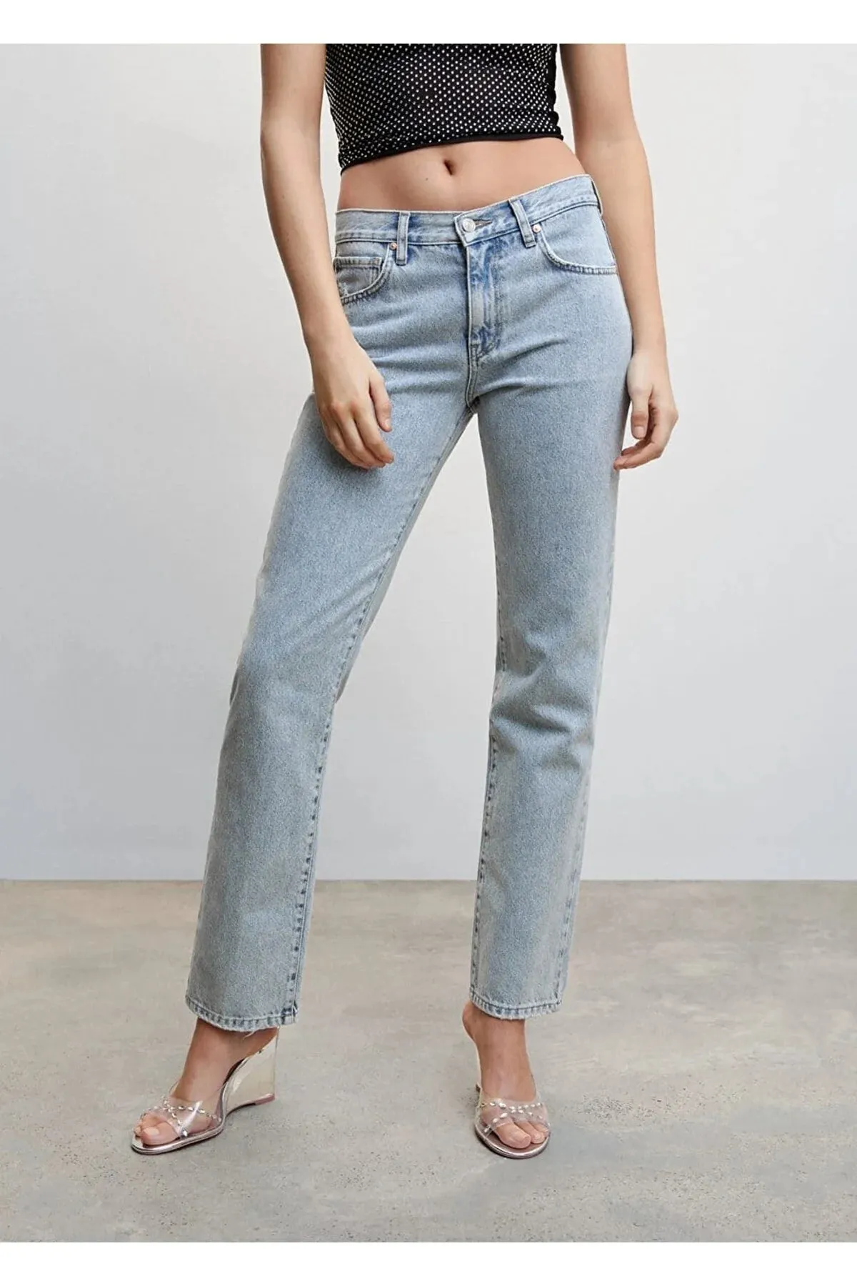 MANGO  Jeans - Blau - Straight