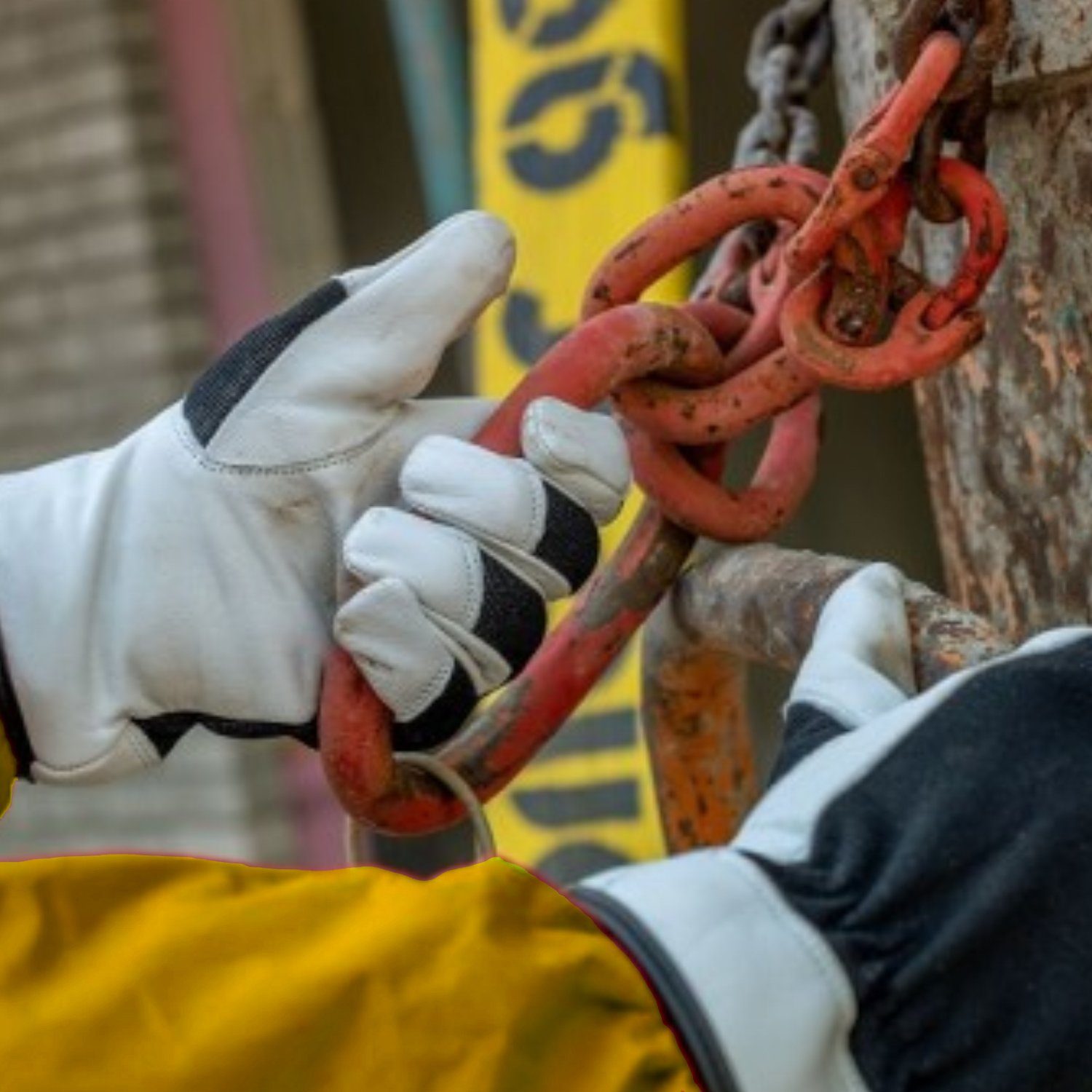 GUARD 5 Arbeitshandschuhe Leder- Gartenhandschuhe aus Rindnappaleder (Art. 11900) leicht gefüttert für Damen & Herren