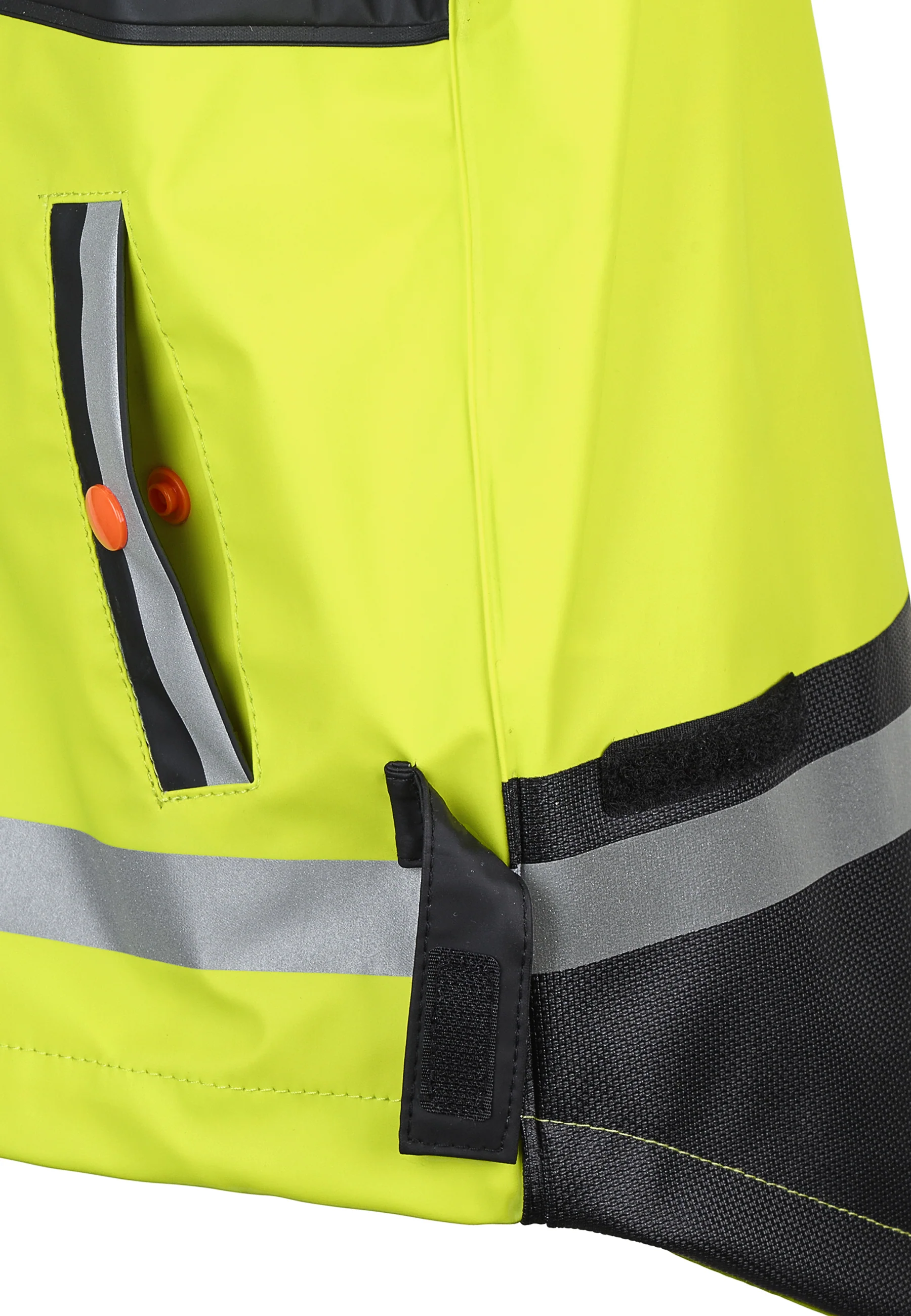 Funktions-Regenjacke mit Reflektoren, wasserdicht