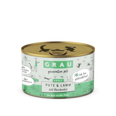 GRAU Adult Getreidefrei 6 x 200 g