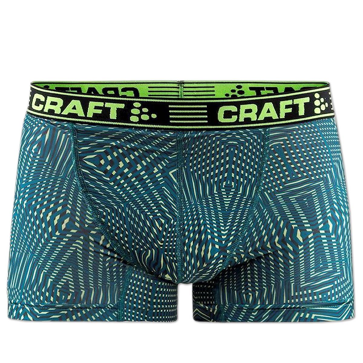 Craft Funktionsunterhose Greatness Boxer Short 3-Inch Sportunterhose Boxershort mit Logo Webbund, weich und bequem