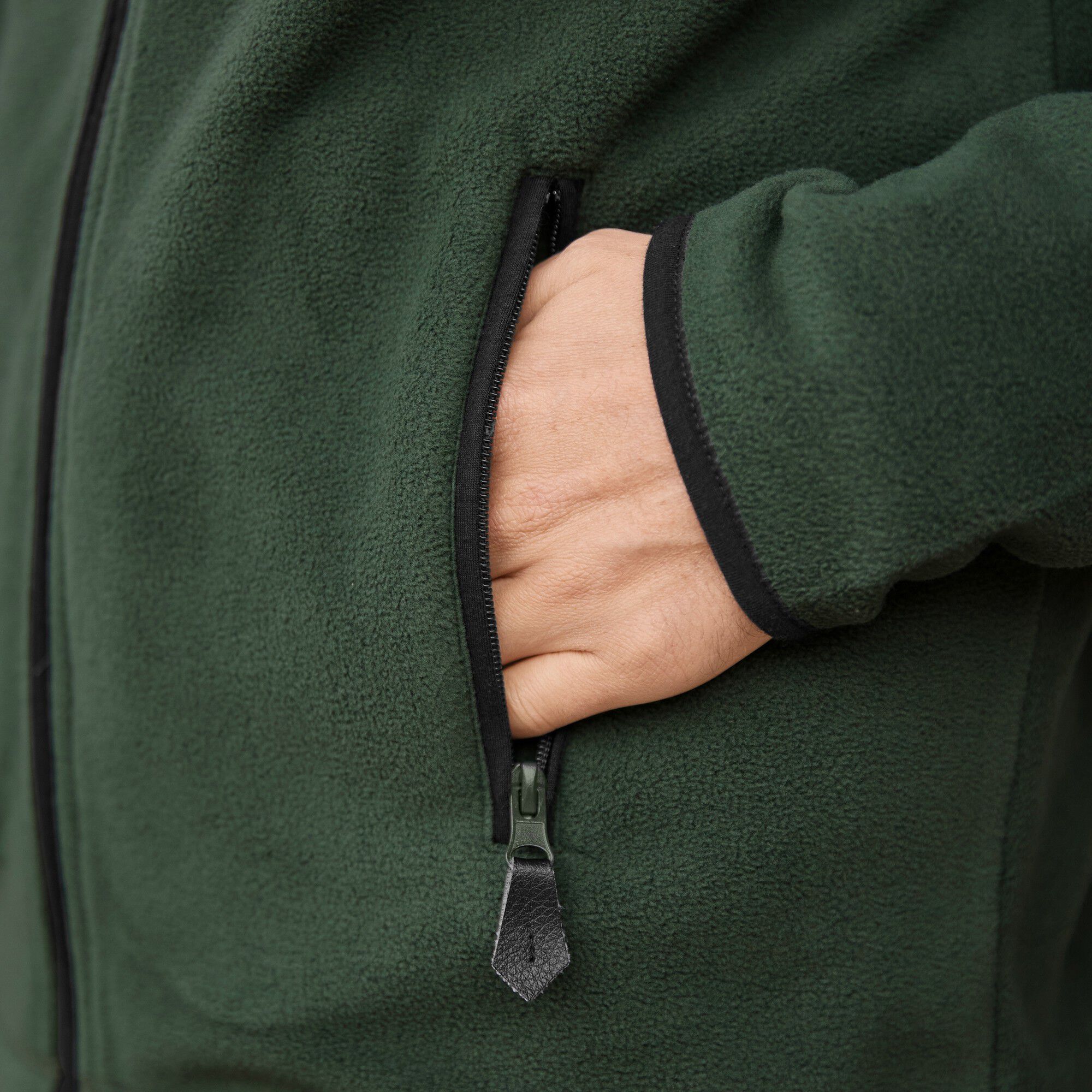 Blouson zippé maille micropolaire