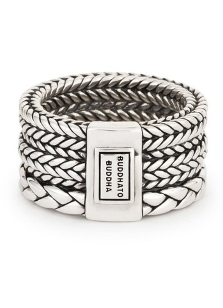 Buddha to Buddha Triple Mini ring in silver