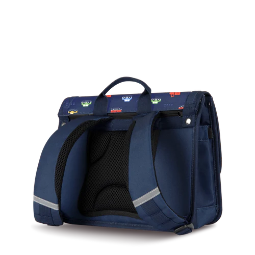 Discover Medium Maranello Schoolbag, Navy Blue
