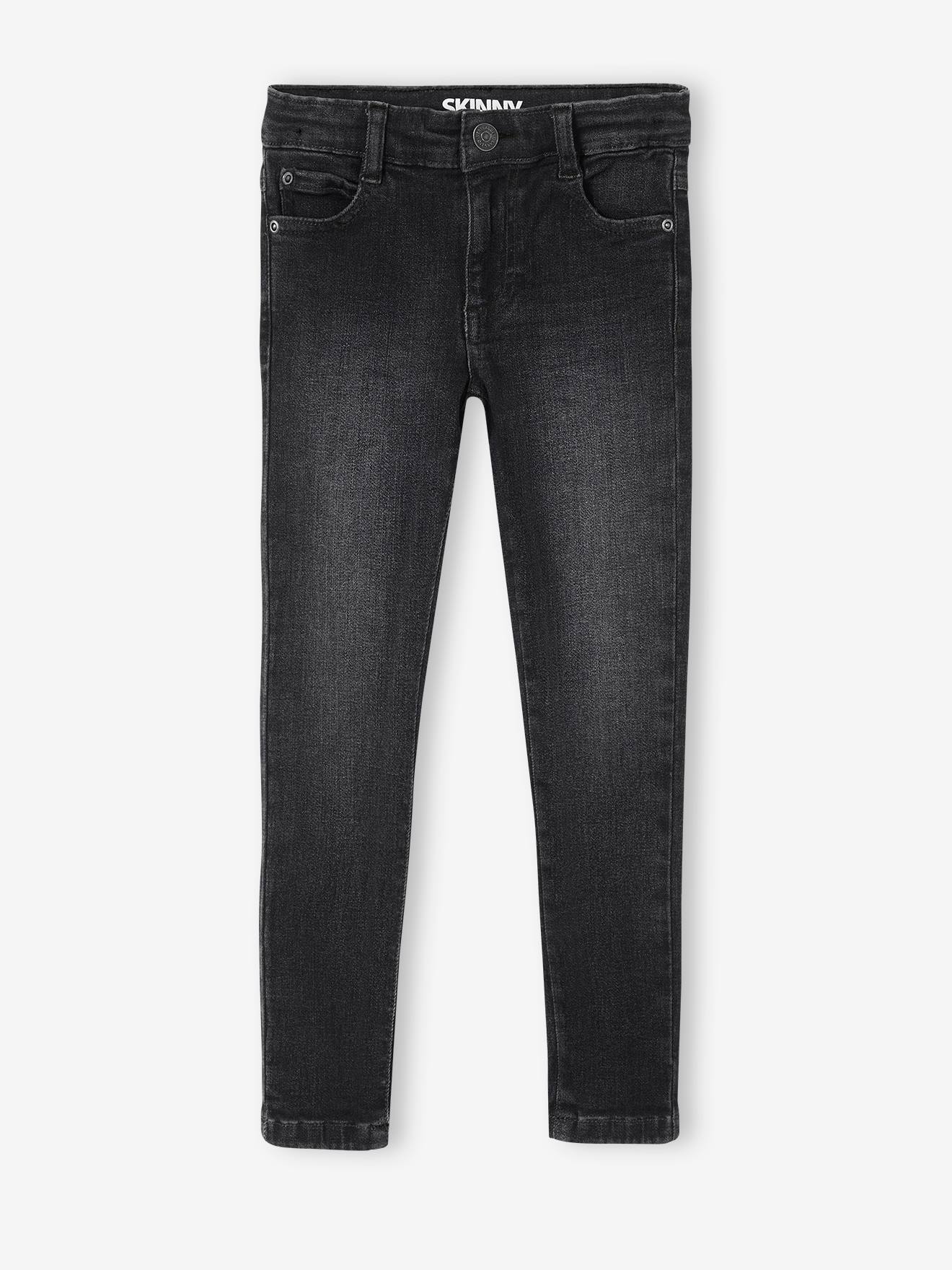 Jean skinny Superflex garçon denim black