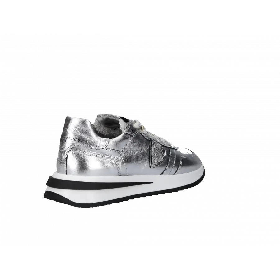 Philippe Model - Sneaker low TROPEZ 2.1 Kalbsleder - silber