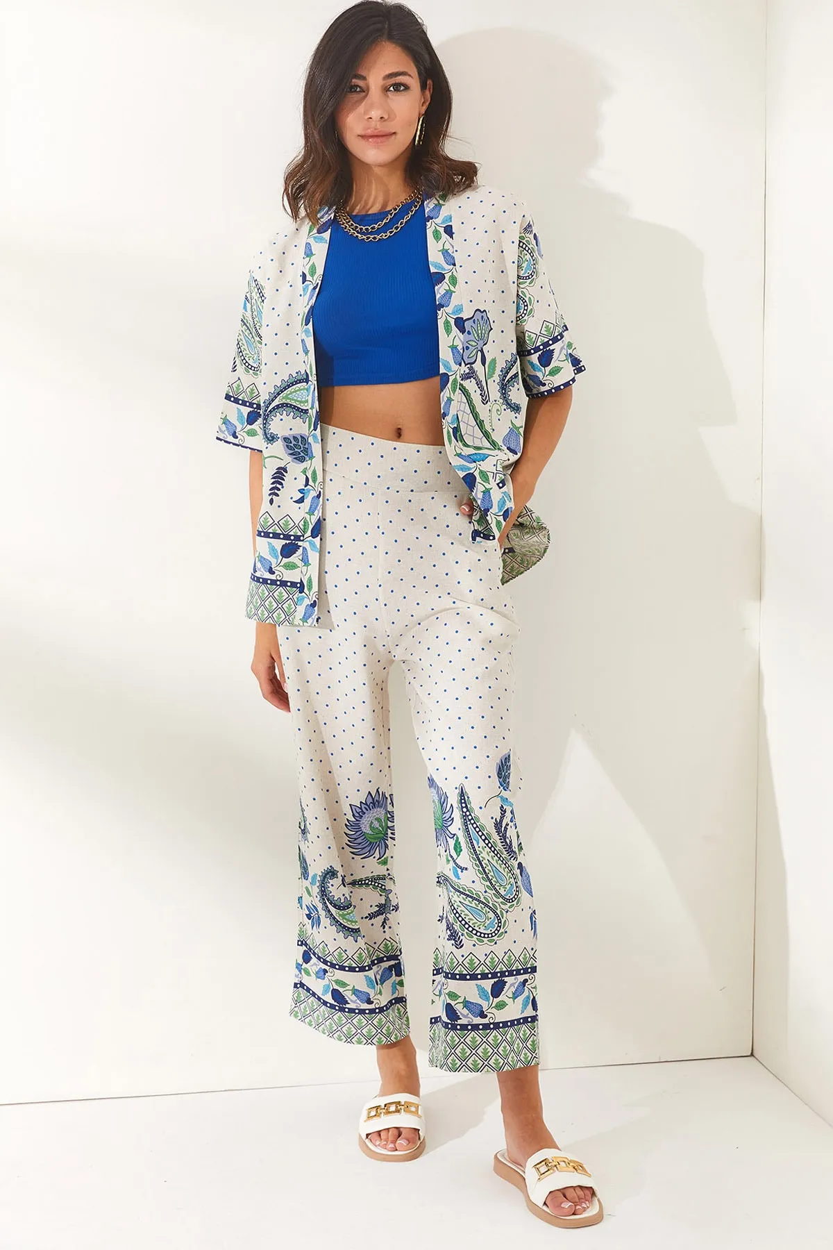 Olalook  Zweiteiler - Grau - Oversized